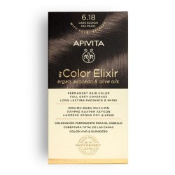 Apivita My Color Elixir Kit Βαφή Μαλλιών No 6.18 Ξανθό σκούρο σαντρέ περλέ